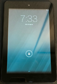 Tablet or any mobile device